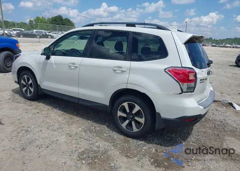 2018 Subaru Forester 2.5I Premium from USA, damaged, VIN JF2SJAEC2JH417624
